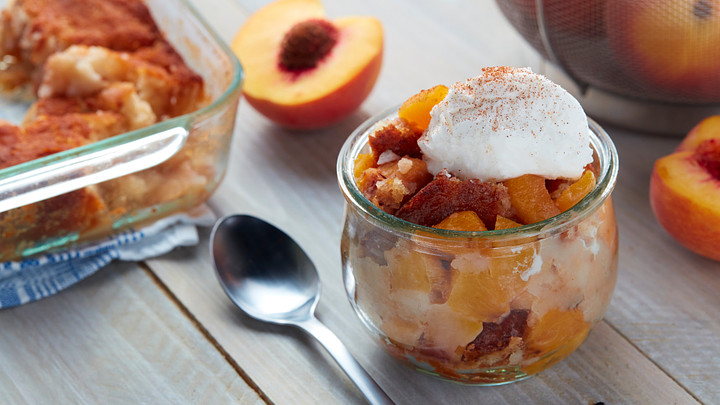 Homemade Peach Cobbler,